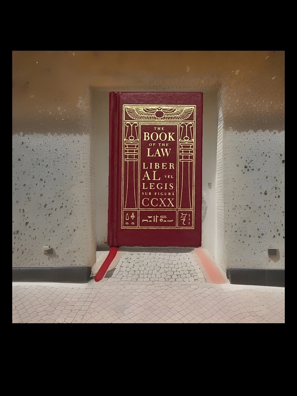 The Book of the Law Hardcover - Burgundy with Gold Foil